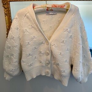 Zara Women's White Sweater